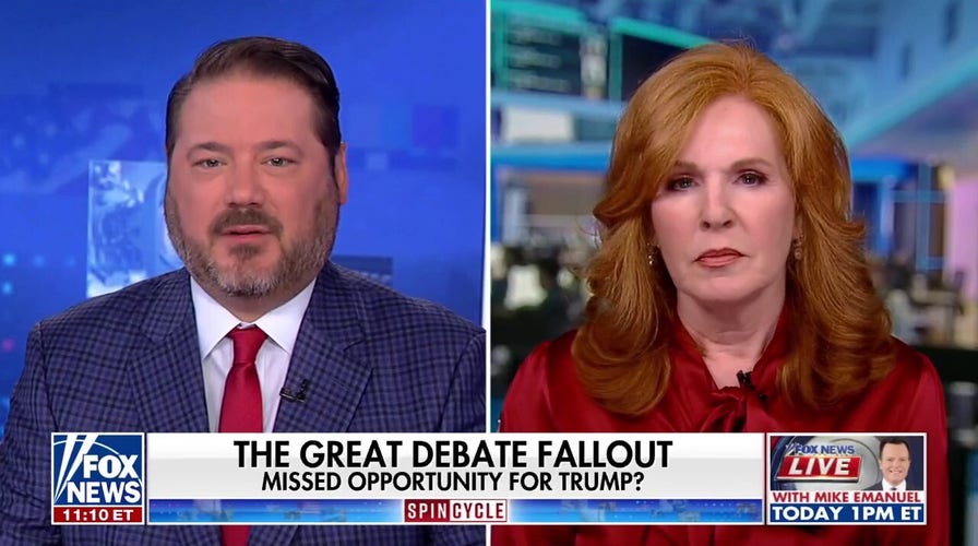 Harris had a can of ‘verbal silly string’ that tripped up Trump: Liz Claman