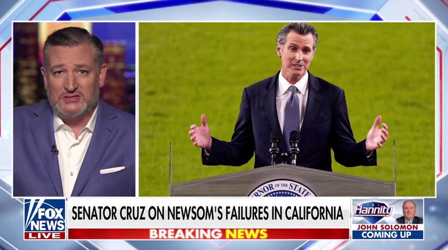 Ted Cruz: Gavin Newsom is very good at running away from the facts