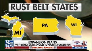 Democrats face pressure to secure rust belt states as the GOP shows unity at RNC - Fox News