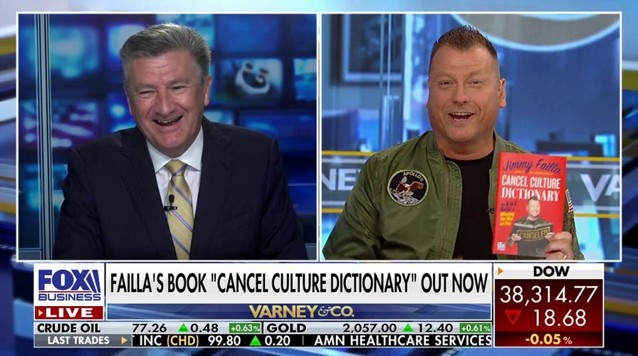 Jimmy Talks About His New Book 'Cancel Culture Dictionary' On 'Varney & Co.'