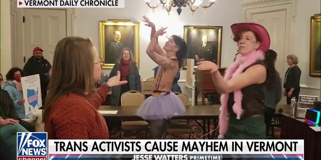 Trans activists cause chaos at Vermont State House