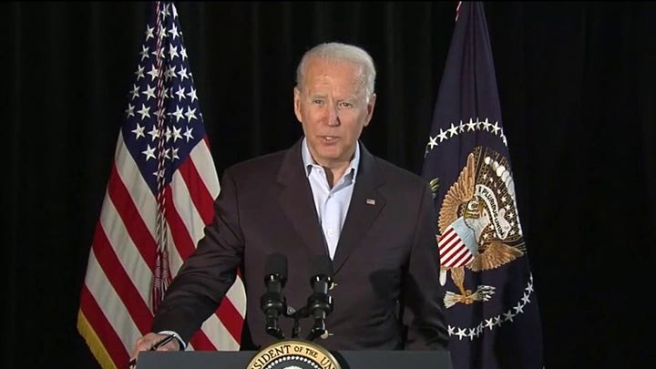 President Biden visits Surfside, Florida after condo collapse