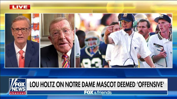 Holtz: Notre Dame 'Fighting Irish' logo fine to support, silent majority needs to stand up