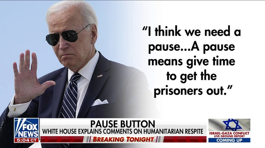 Israel-Hamas war: Biden receives criticism after calling for 'a pause' in conflict