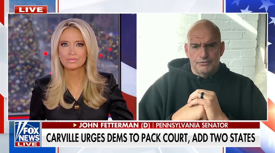 Sen. Fetterman rejects calls to pack Supreme Court, condemns socialism