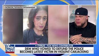 Anti-police Democrat calls for law and order after attack