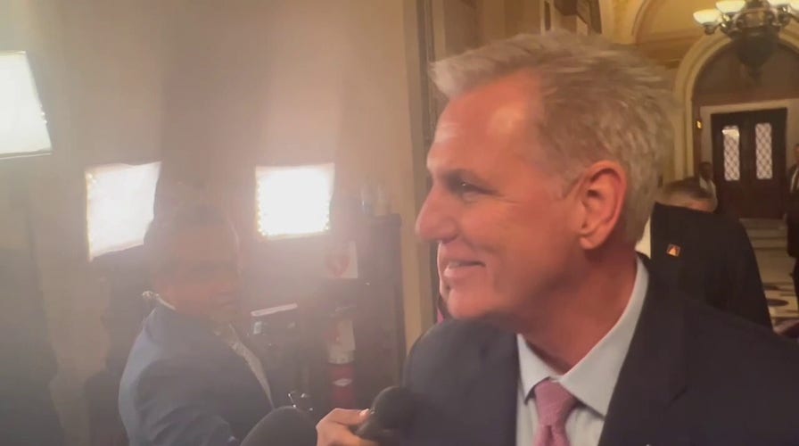 McCarthy says he'll have the votes to be elected House speaker Friday night