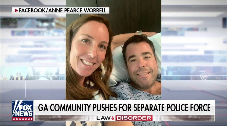 Georgia community pushes for separate police force after dad is shot on jog