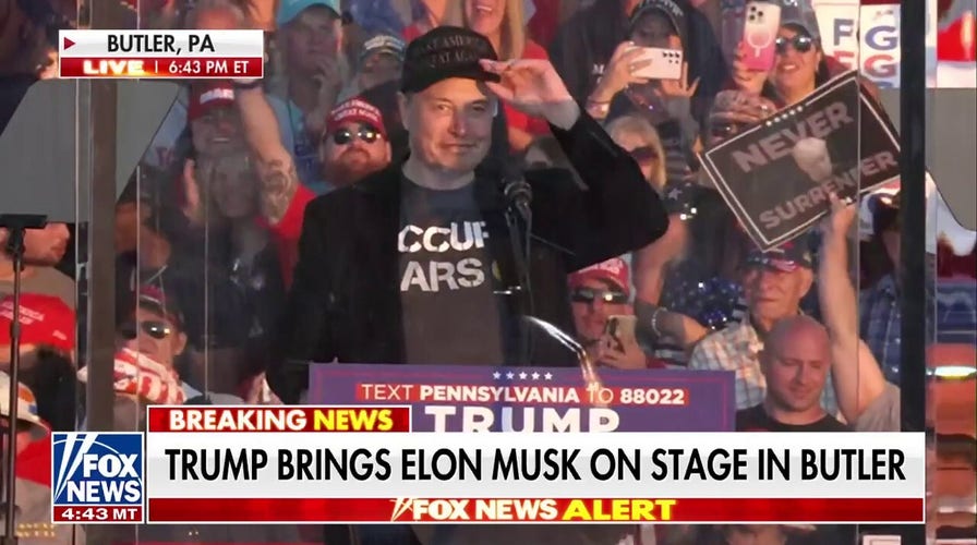 Elon Musk: We have 1 president who 'couldn't climb a flight of stairs,' another 'fist-pumps after getting shot'