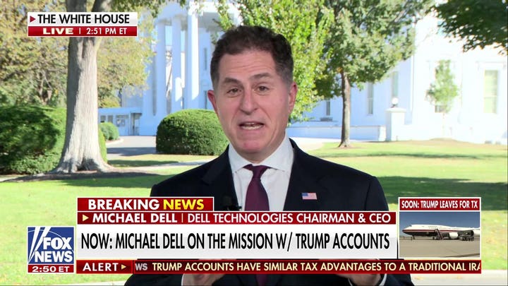 Dell Technologies CEO breaks down foundation’s gift to Trump Accounts