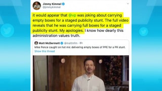 Jimmy Kimmel apologizes to Pence - Fox News