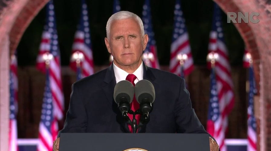 Mike Pence: Re-elect Donald Trump and with God's help we'll make America great again, again