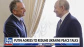 Putin agrees to resume peace talks as Zelenskyy signals openness to 'freeze' front lines