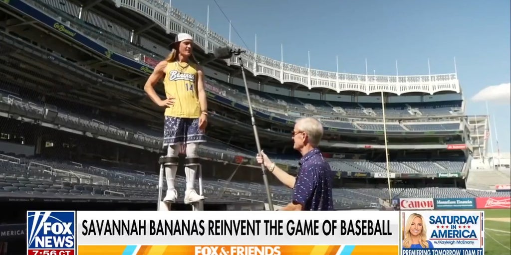 Savannah Bananas bring viral spectacle to Yankee Stadium