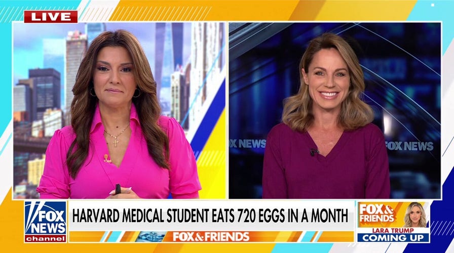Harvard medical student runs an ‘eggs-periment’ by eating 720 eggs in a month