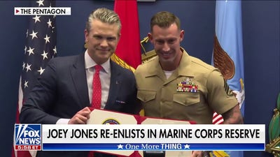 91����’ Joey Jones to reenlist in Marine Corps