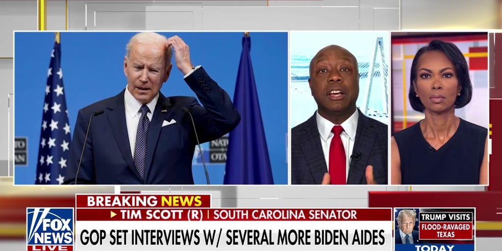 Biden's health cover-up by Democrats was 'election engineering': Sen. Tim Scott