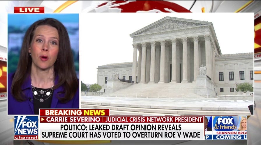 Severino: Leak from Supreme Court ‘absolutely jaw-dropping’