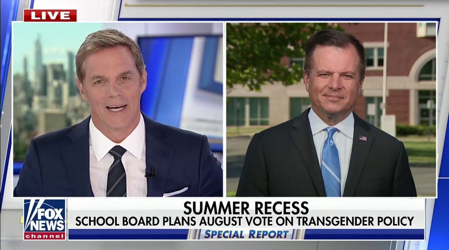 Chaos erupts during school board meeting on proposed transgender policy 