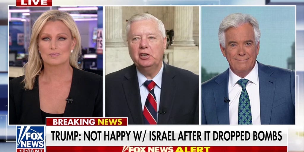 Lindsey Graham: I can understand Trump's frustration, but there is no moral equivalency between Iran and Israel