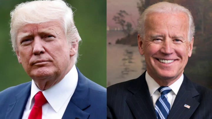 President Trump paints Joe Biden as a radical far-left candidate