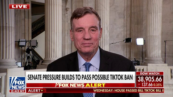 TikTok ought to be a company that's not controlled by China: Sen. Mark Warner