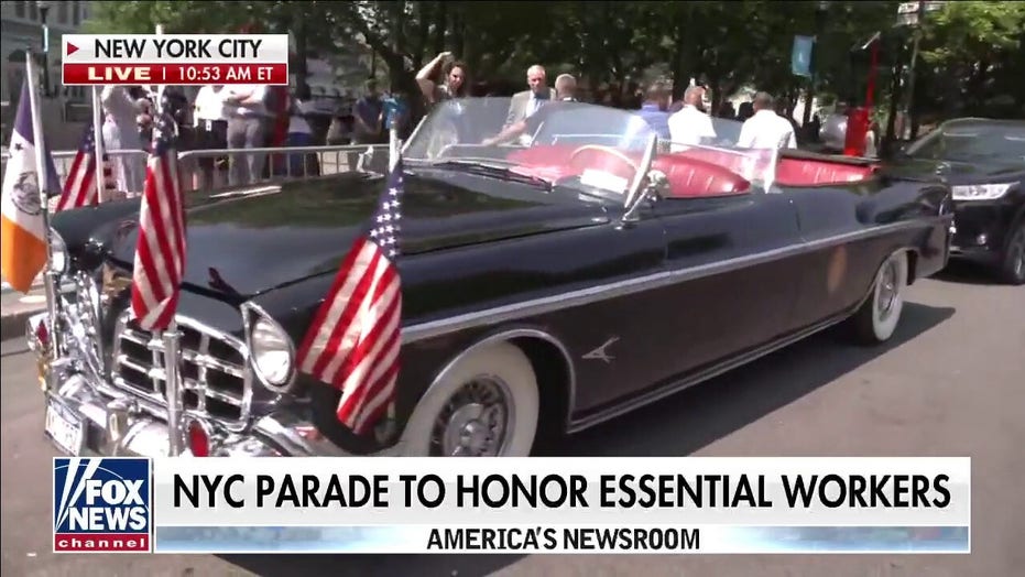 Parade honoring essential workers to be 'one of largest' in New York City's history