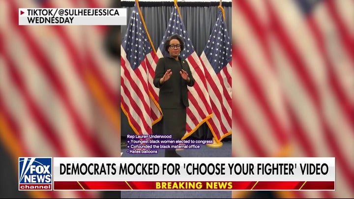 Democrats go viral for cringey 'choose your fighter' video