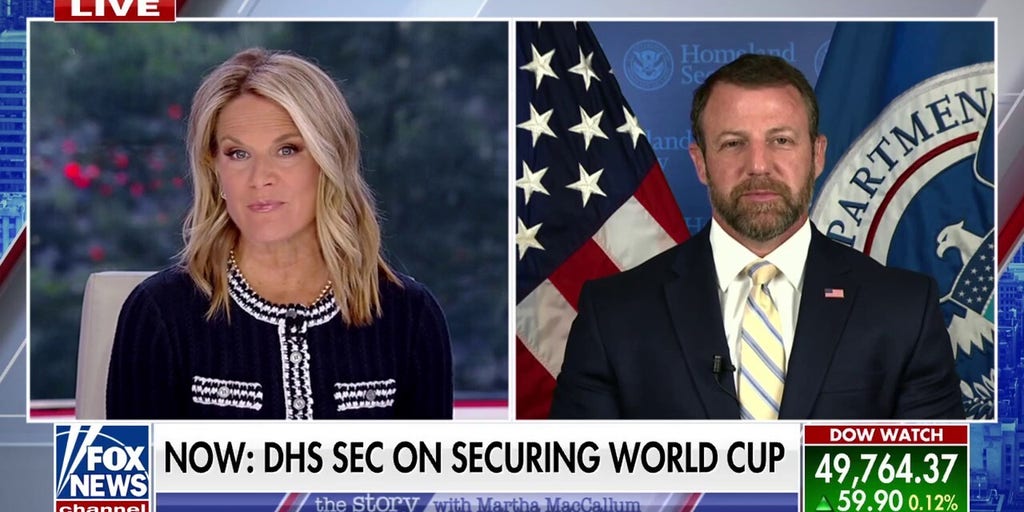 US adversaries using the 'political theater' Democrats created as a point of weakness: DHS Secretary Mullin