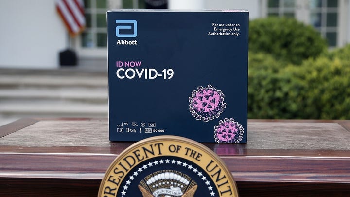 Trump unveils new rapid coronavirus test kit that gives results in 5 minutes