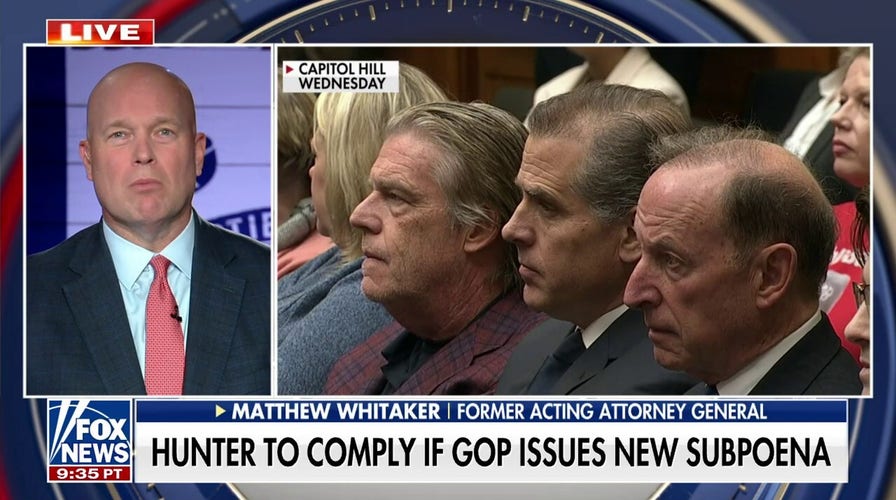 This is the least of Hunter Biden’s problems: Matthew Whitaker
