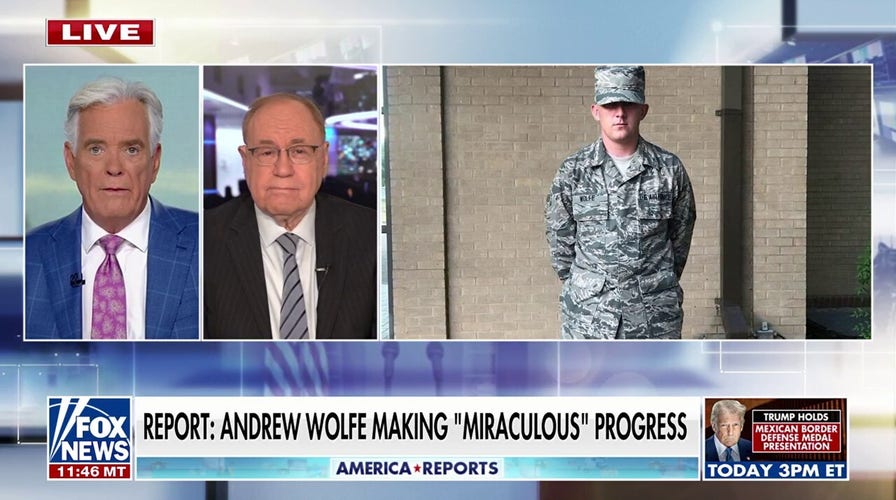 Report details recovery process of National Guardsman Andrew Wolfe