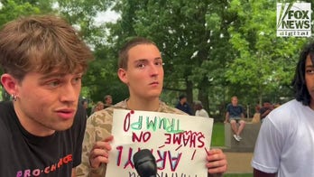 Peaceful protesters in DC suggest violence in other cities is OK 'as long as they don't hurt anyone'