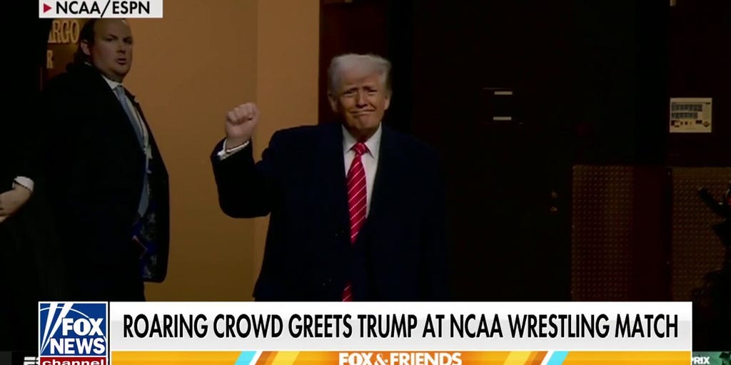 Penn State wrestler who made beeline for Trump after winning title speaks out