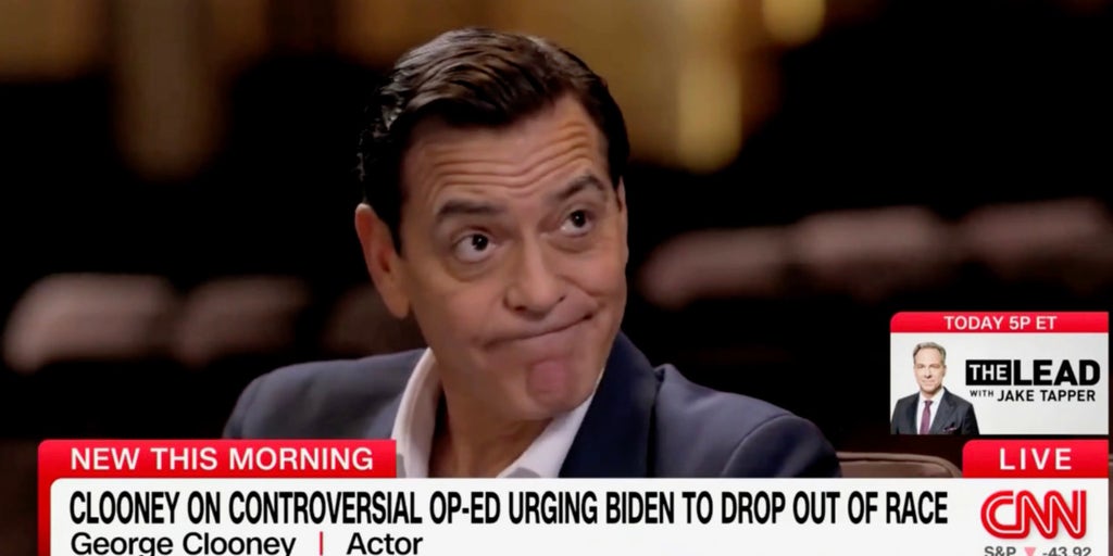 George Clooney says it was 'civic duty' to call on Biden to drop out