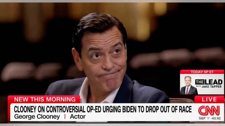 George Clooney says it was 'civic duty' to call on Biden to drop out