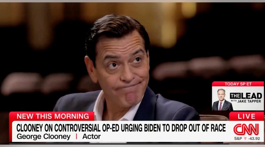 George Clooney says it was 'civic duty' to call on Biden to drop out