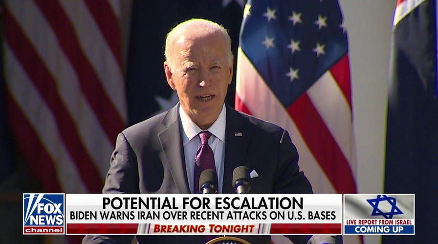 Biden responds to attacks on US troops