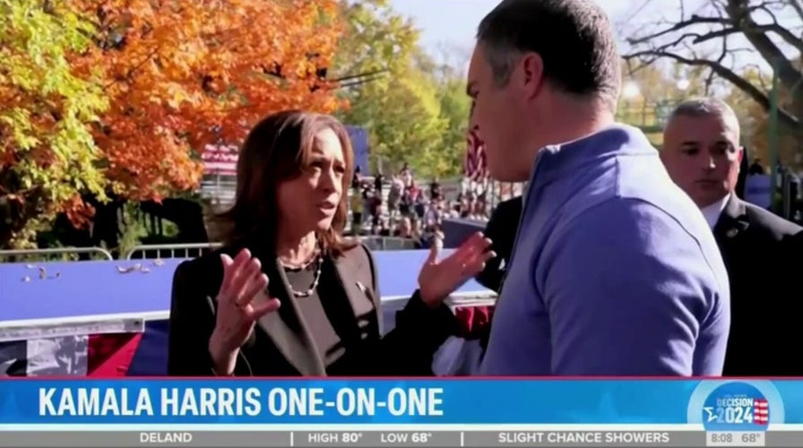 VP Kamala Harris dodges on 'disconnect' among male voters