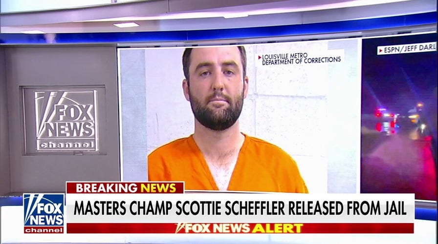 Scottie Scheffler released from jail, arrives at tournament 