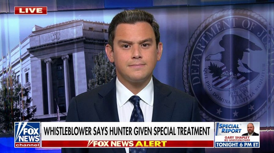 Whistleblower defends claims of Hunter Biden special treatment