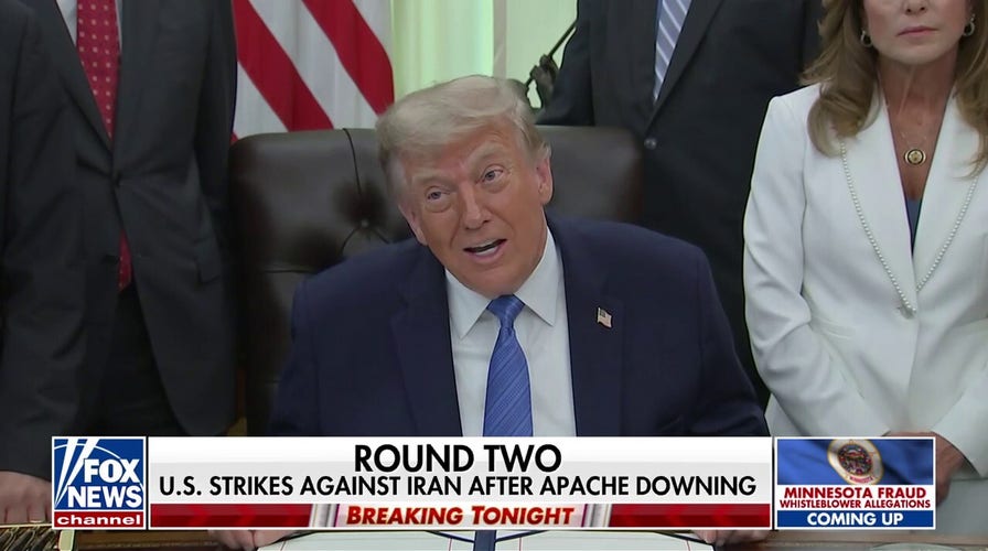 Trump makes bully connected committedness to hard Iran 'hard' for 2nd consecutive day