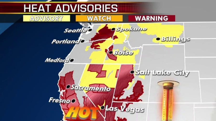 National forecast for Tuesday, August 18