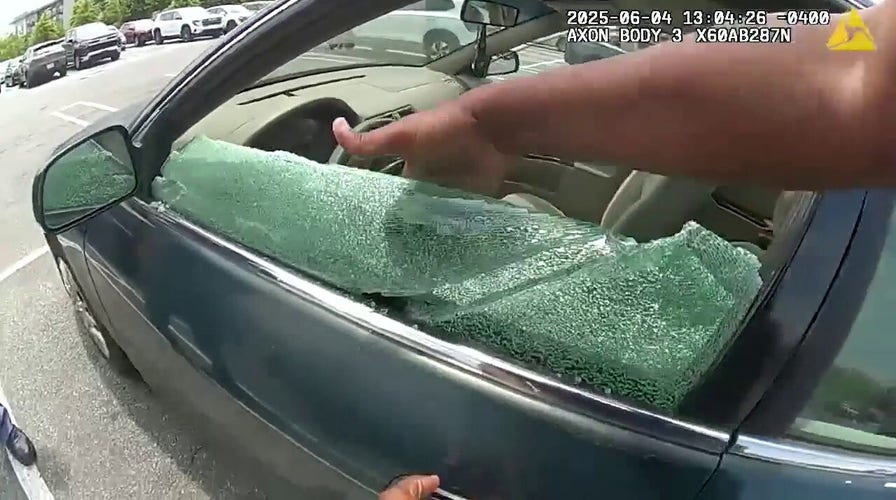 Georgia officers bust car window to save young children from hot car