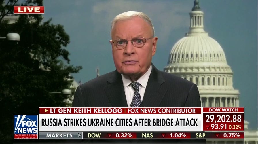 US hasn't helped the Ukrainians win this fight as much as it should: Gen Keith Kellogg 