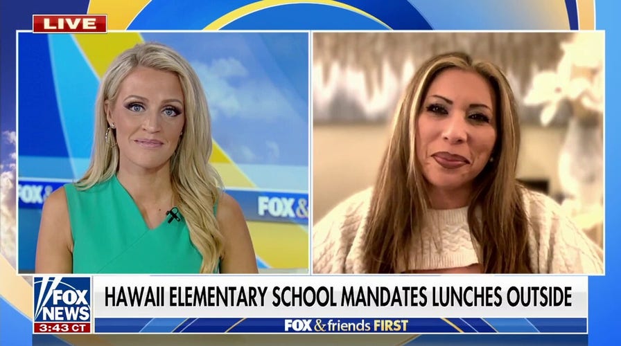 Hawaii mom outraged after school COVID policy forces kids to eat lunch outside in heat