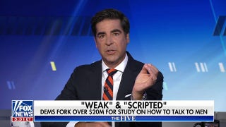 Jesse Watters tells Democratic representative to 'be a man'