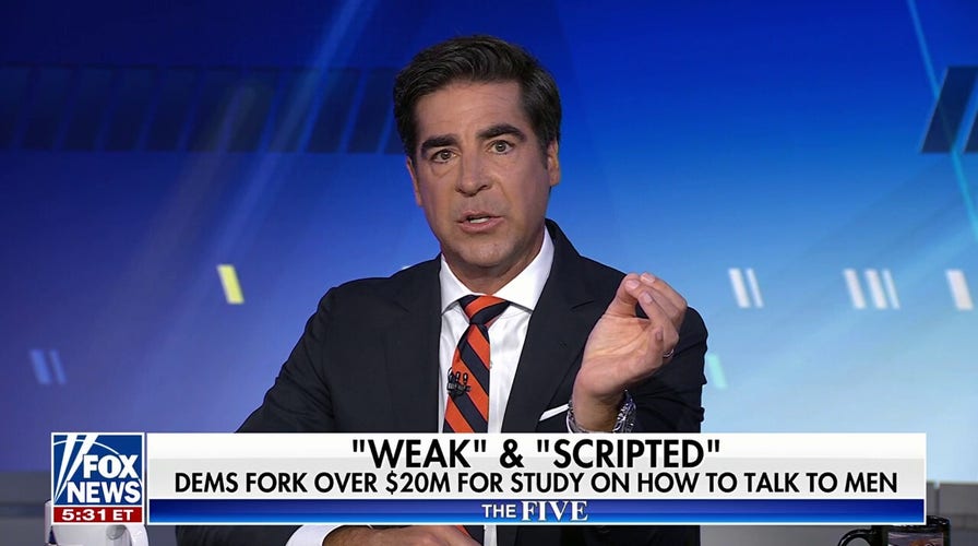 Jesse Watters tells Democratic representative to 'be a man'