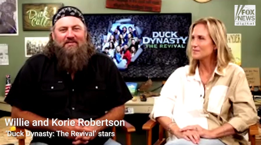 ‘Duck Dynasty’ stars Willie and Korie Robertson say their kids taking center stage is 'a little scary’