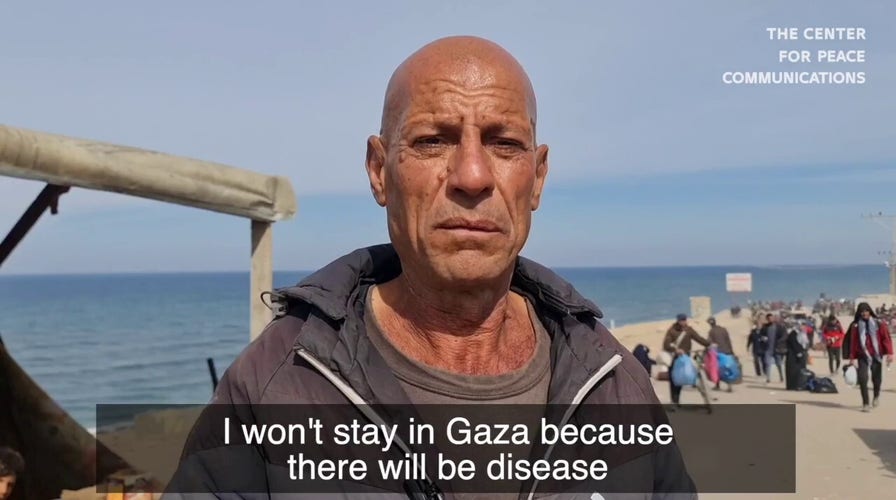 Palestinians discuss leaving Gaza